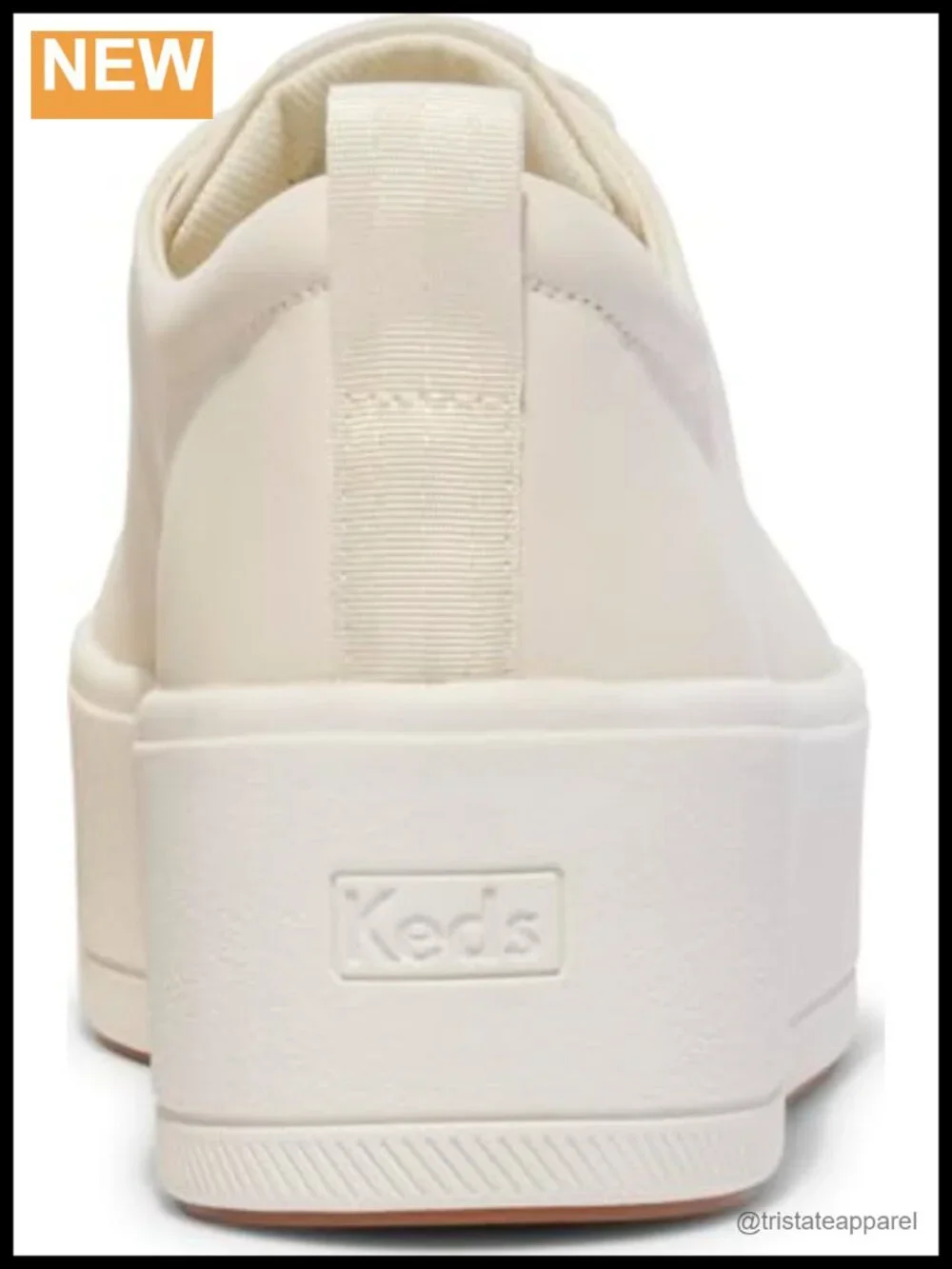 Platform Sneakers - Lightweight Cushioned Lace-Up Leather